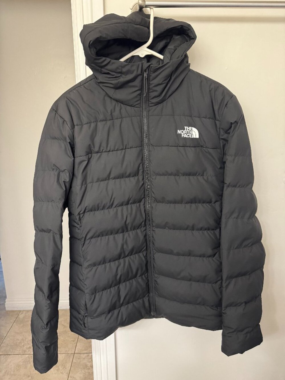 Men's North Face Aconcagua 3 Hooded Puffer Jacket, M, TNF Black